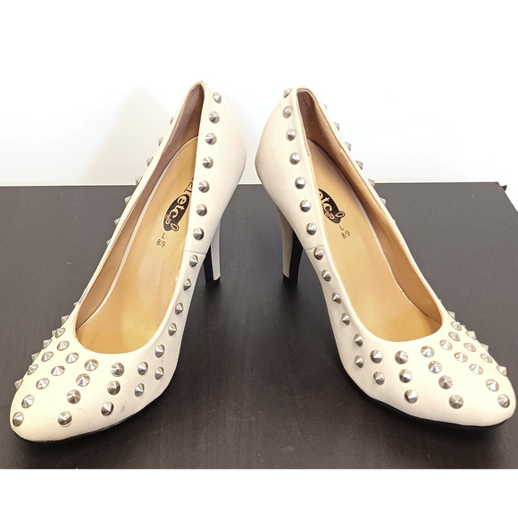 7.5 Spiky High Heel Shoes Retired Style - Picture 1 of 13